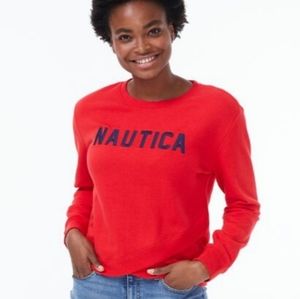 Ladies Red Sweatshirt